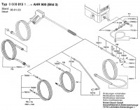 Bosch 0 600 813 164 AHR-900 High-Pressure-Cleaner Spare Parts